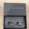 Limited Edition Sterling Silver and Enamel Cufflinks - Image 2