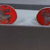 Limited Edition Sterling Silver and Enamel Cufflinks